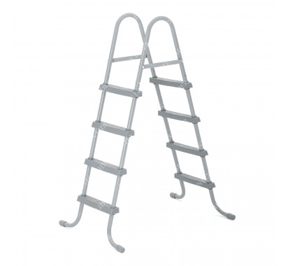 56725 Каркасный бассейн круглый Bestway Power Steel Deluxe — Дерево 488х122+фильтр-насос карт. 5678 л/ч